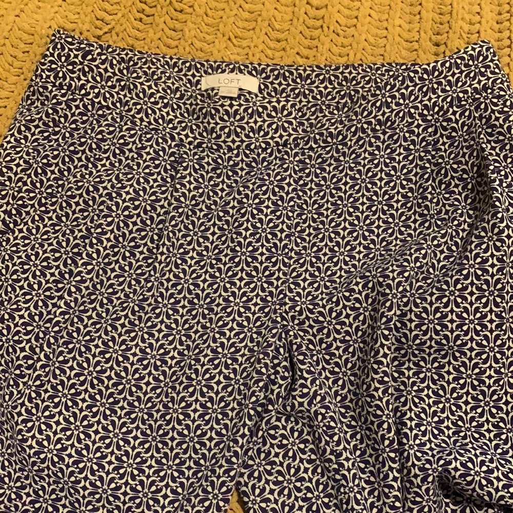 Loft silky work pants